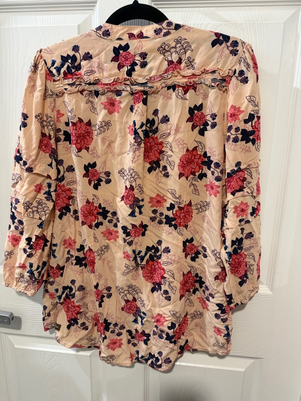 Matilda Jane Floral Blouse - Pink and Red - Picture 3 of 4